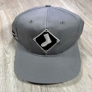 VTG American Needle Chicago White Sox Snapback Hat MLB Baseball Gray Cap